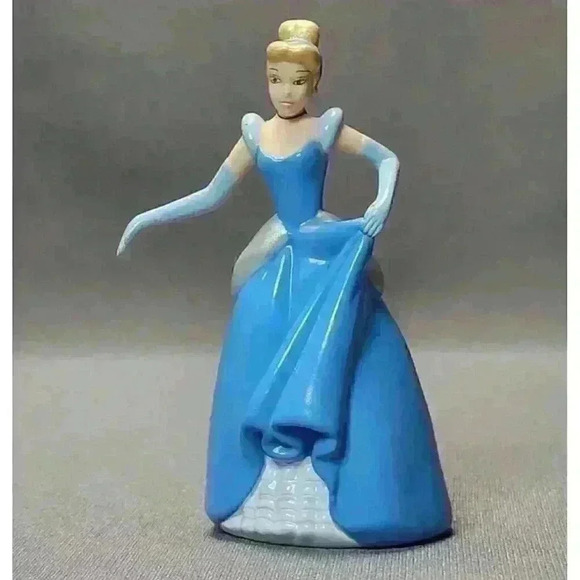 Disney Princess Figurines Belle, Cinderella & Tiana Toys (3) Dolls Cake Toppers - Picture 8 of 12